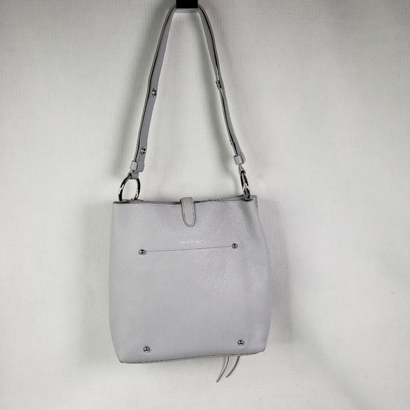 Rebecca Minkoff 'Megan' Shoulder Bag in Dusty Gray - Picture 5 of 17